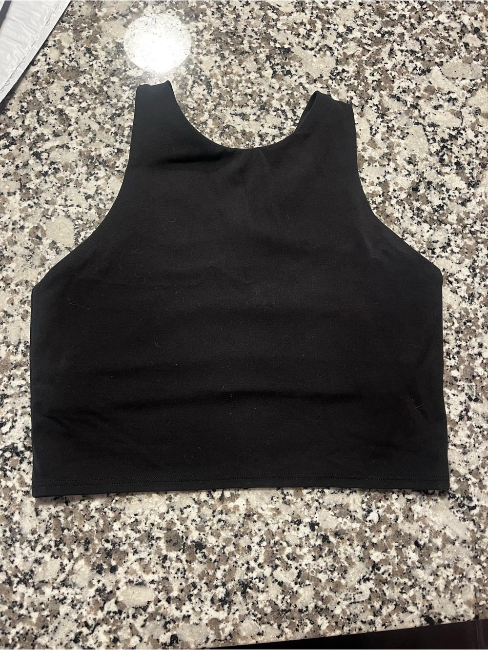 Athleta High Neck Crop Tank Top